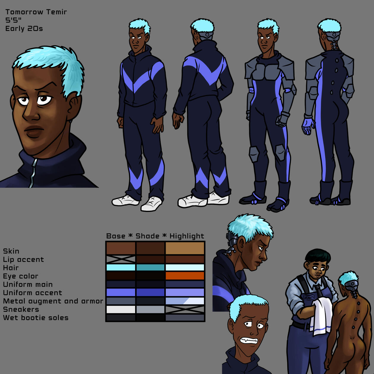 Temir Character Sheet
