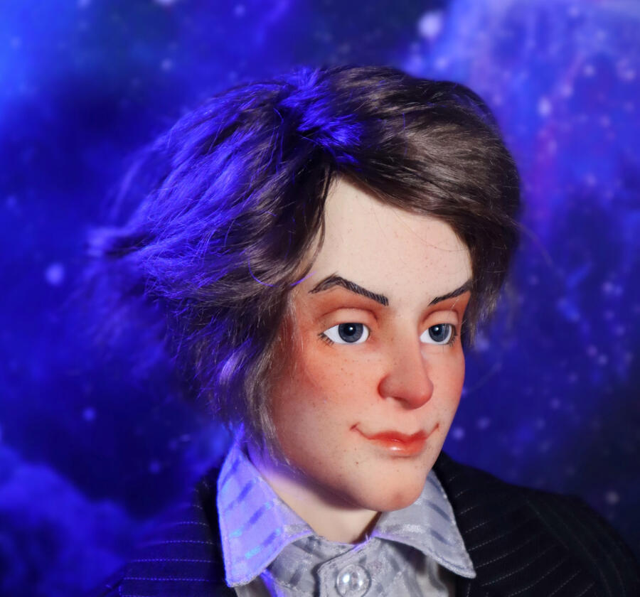 Lejeune sculpt, painted and styled